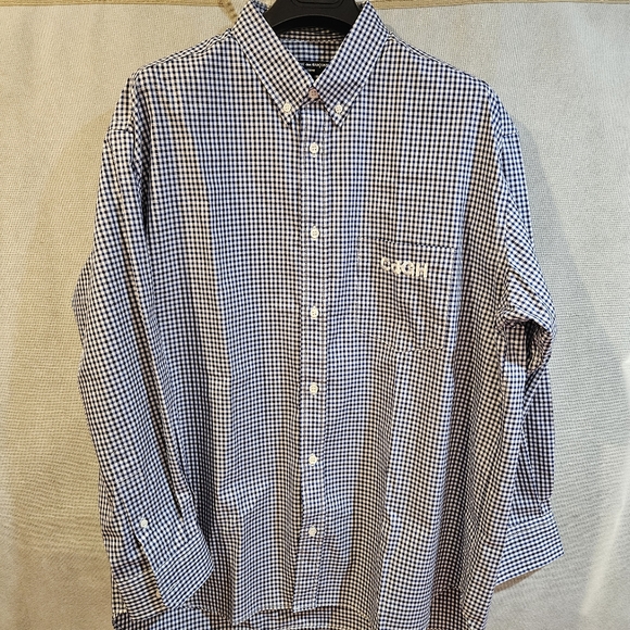 COMME DES GARCONS HOMME Gingham Cotton Shirt - Picture 3 of 8